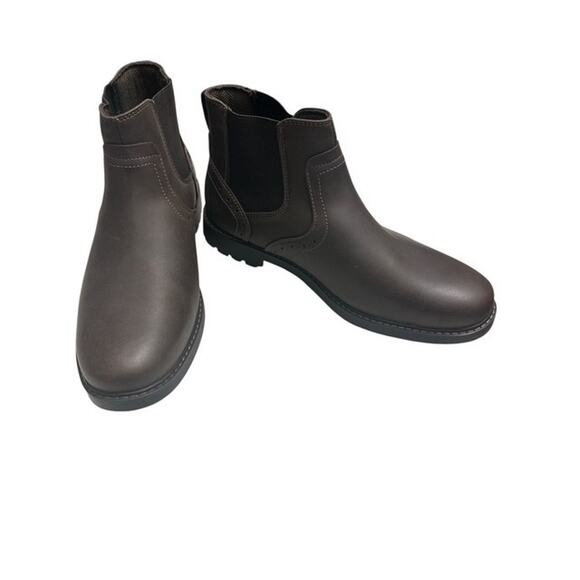 Nunn Bush Delton Mens 11 Wide Fit Chelsea Boots Brown Easy Care Odor Protection main image 8